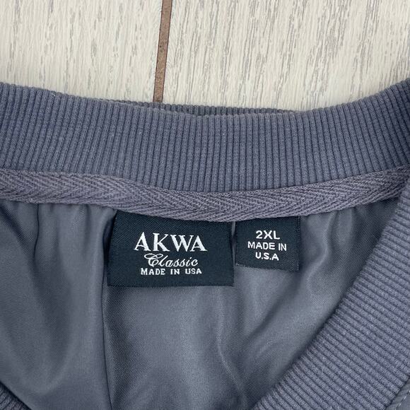 UAW Black Lake Golf Club Sz 2XL Sleeveless Vest V Neck Lightweight Windbreaker - Picture 6 of 7